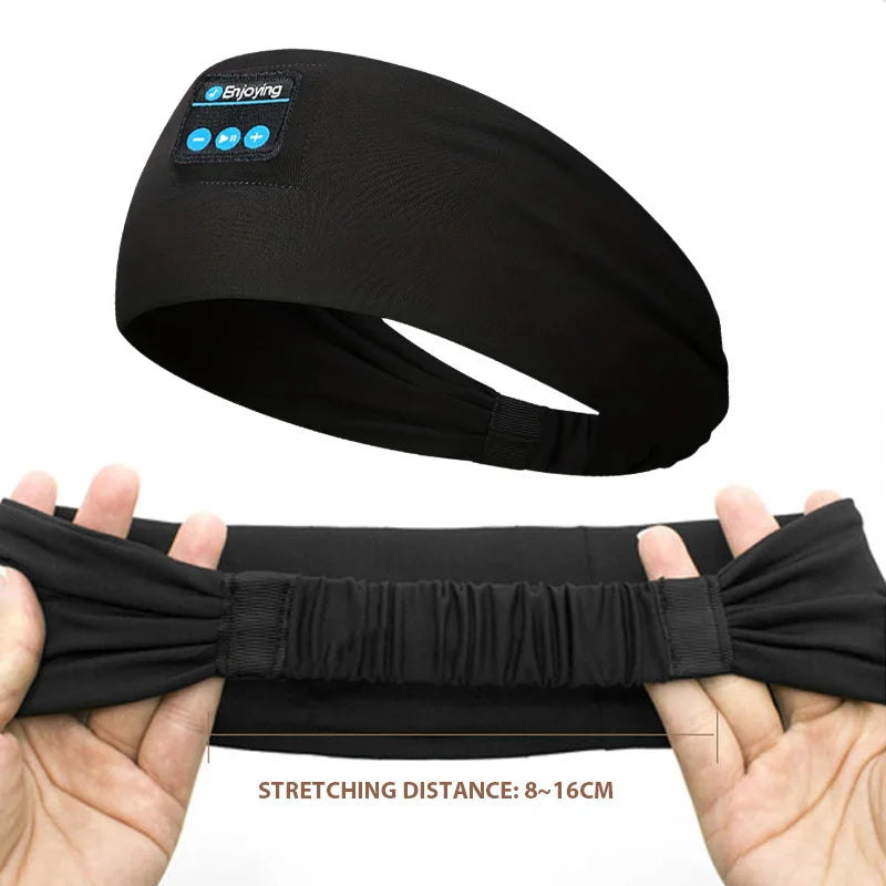 SleepBand Pro™: Cintillo Bluetooth para Dormir y Deporte con Sonido HD Estéreo