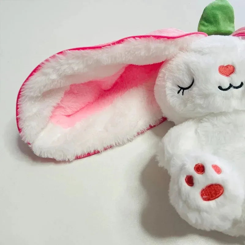 SleepyBunny™: Peluche Relajante Sensorial con Respiración, Luz y Música
