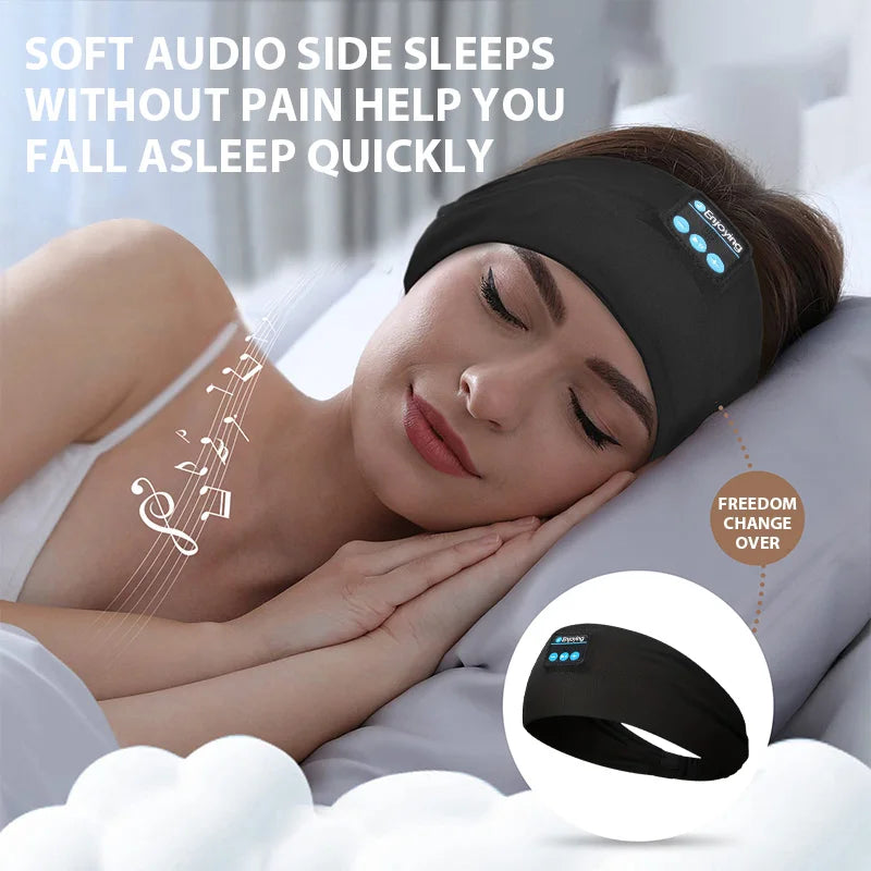 SleepBand Pro™: Cintillo Bluetooth para Dormir y Deporte con Sonido HD Estéreo