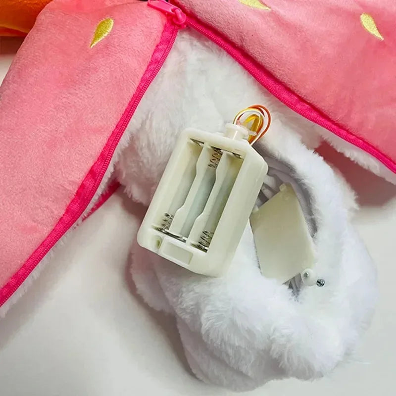 SleepyBunny™: Peluche Relajante Sensorial con Respiración, Luz y Música