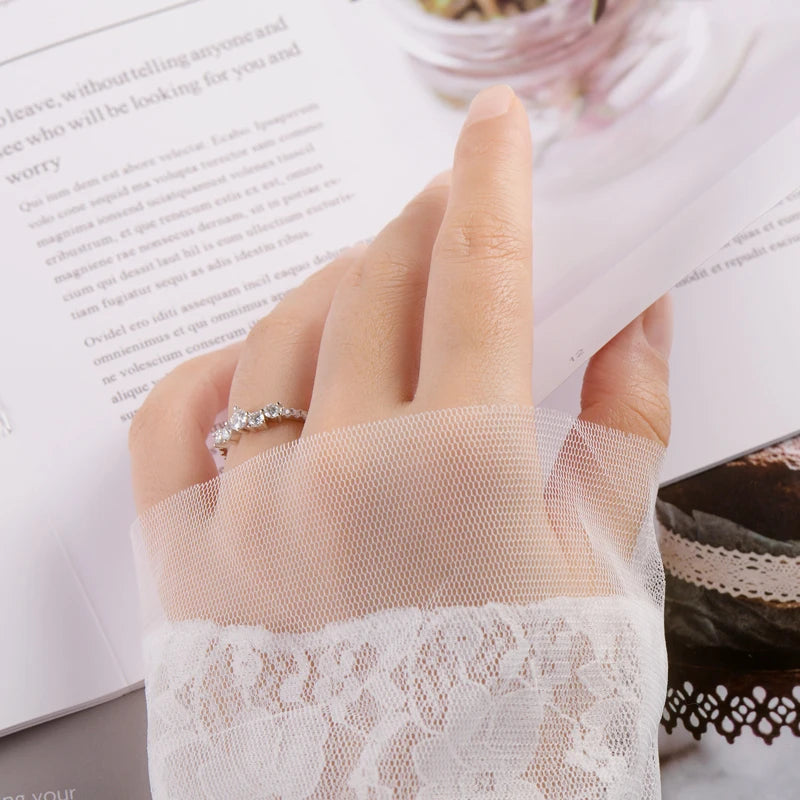 Anillo "Cluster de Diamantes"™: Plata 925 y Moissanita Certificada