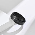 Anillo "Viking Spirit"™: Giratorio Antiestrés de Acero Inoxidable