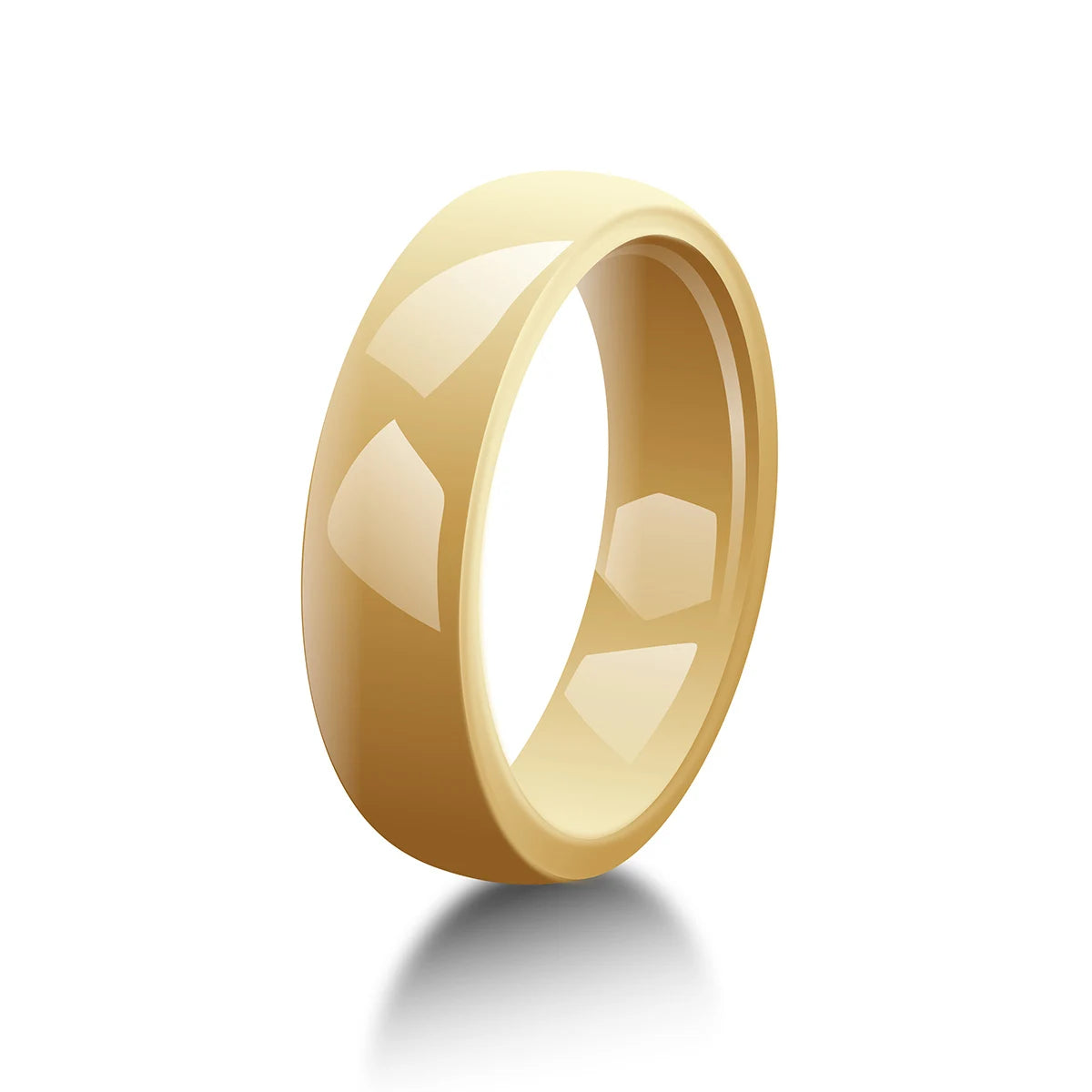 Anillo de Cerámica "Minimalist Band"™: Unisex 6mm